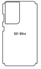 Hydrogel - zadná ochranná fólia - Samsung Galaxy S21 Ultra 5G - typ výrezu 8