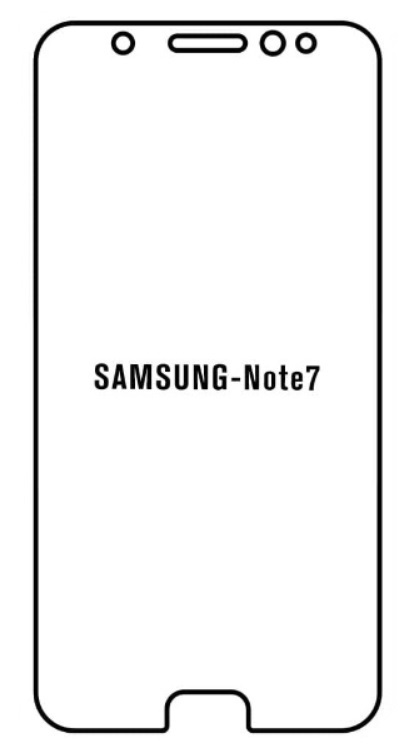 Hidrogél - védőfólia - Samsung Galaxy Note 7