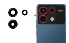 Náhradné sklo zadnej kamery - Xiaomi Poco X6