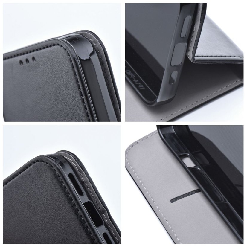 Kryt Smart Magneto Book Case Motorola Moto G24 Black