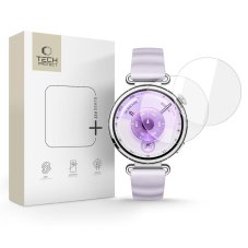Ochranné tvrzené sklo Tech-Protect Glass Fit+ 2-Pack Huawei Watch GT 6 (41 mm) čiré