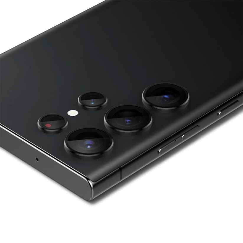 Ochranné sklo zadnej kamery Spigen Optik.Tr ”Ez Fit” Camera Protector 2-Pack Samsung Galaxy S23 Ultra Black