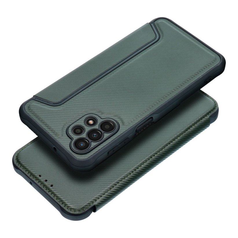 Kryt Razor Book Samsung Galaxy A13 4G Dark Green