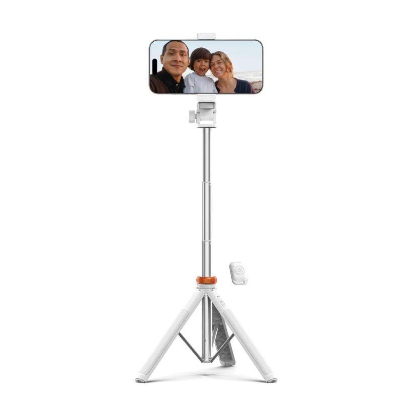 Selfie tyč Tech-Protect L03S Bluetooth Selfie Stick Tripod White