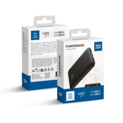 Powerbanka Blue Star Powerbank 5000 mAh 2A W0539 Black Powerbanka Blue Star Powerbank 5000 mAh 2A W0539 Black
