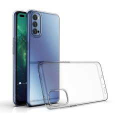 Silikónový kryt s hrúbkou 0,5 mm Foroppo Reno 4 T Priesvitný