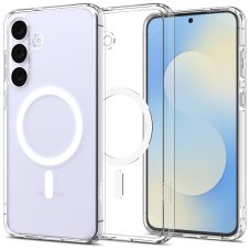 Kryt Spigen Ultra Hybrid Mag Magsafe Samsung Galaxy S25 FE Clear/White