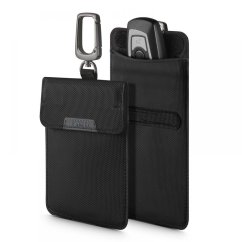 Kryt Klatka Faradaya Spigen Pouch Keyless Rfid Signal Blocker Black