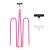 Kryt Tech-Protect C7S Rope Crossbody Strap Hot Pink/Gold