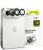 Ringke Camera Full Cover hátsó kameravédő üveg iPhone Duo Black modellhez, 2 darabos csomag