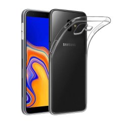 Silikónový kryt s hrúbkou 0,5 mm Samsung Galaxy J6 Plus Priesvitný Silikónový kryt s hrúbkou 0,5 mm Samsung Galaxy J6 Plus Priesvitný