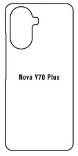 Hydrogel - zadná ochranná fólia - Huawei Nova Y70 Plus