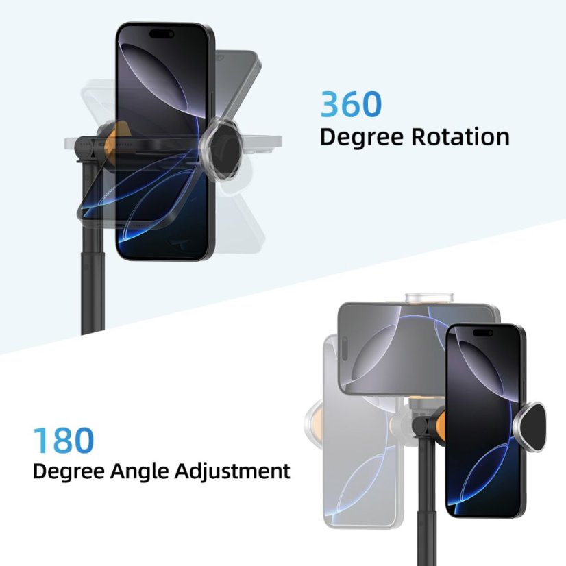 Selfie tyč Tech-Protect L09S Bluetooth Selfie Stick Tripod Black