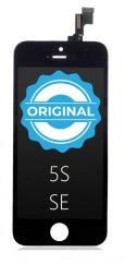 ORIGINAL Čierny LCD iPhone 5S/SE