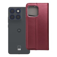 Kryt Smart Magneto Book Case Motorola Edge 70 Burgundy