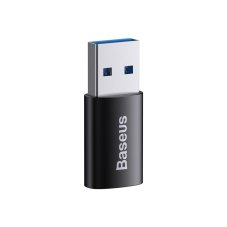 Baseus Ingenuity Mini OTG adapter USB-C USB-A-ra Black