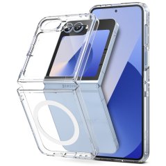 Kryt Ringke Fusion Magnetic Magsafe Samsung Galaxy Z Flip 6 Clear Kryt Ringke Fusion Magnetic Magsafe Samsung Galaxy Z Flip 6 Clear
