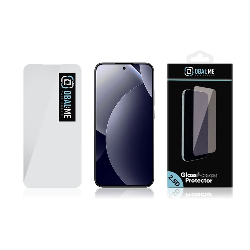 OBAL:ME 2.5D tvrdené sklo pre Xiaomi Redmi Note 15 Pro 5G Clear