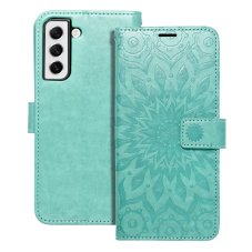 Kryt Mezzo Book Case Samsung Galaxy S21 FE Mandala Green