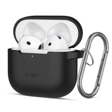 Kryt Tech-Protect Silicone Hook Apple Airpods 4 Black