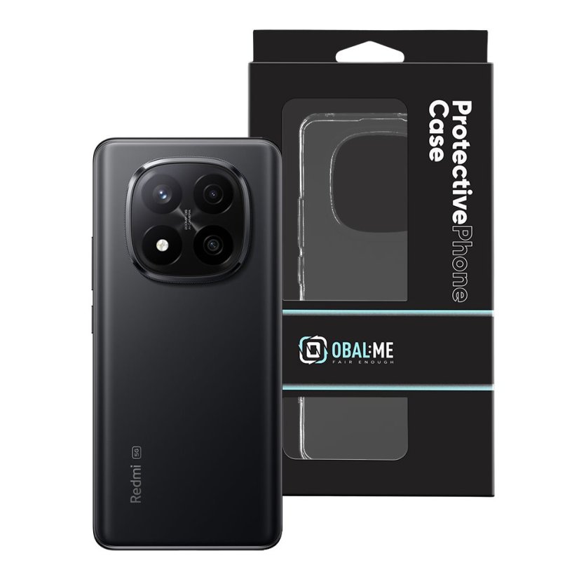 OBAL:ME TPU kryt pre Xiaomi Redmi Note 14 Pro+ 5G Transparent