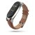 Remienok Tech-Protect Herms Xiaomi Mi Smart Band 5 / 6 / 6 Nfc Brown