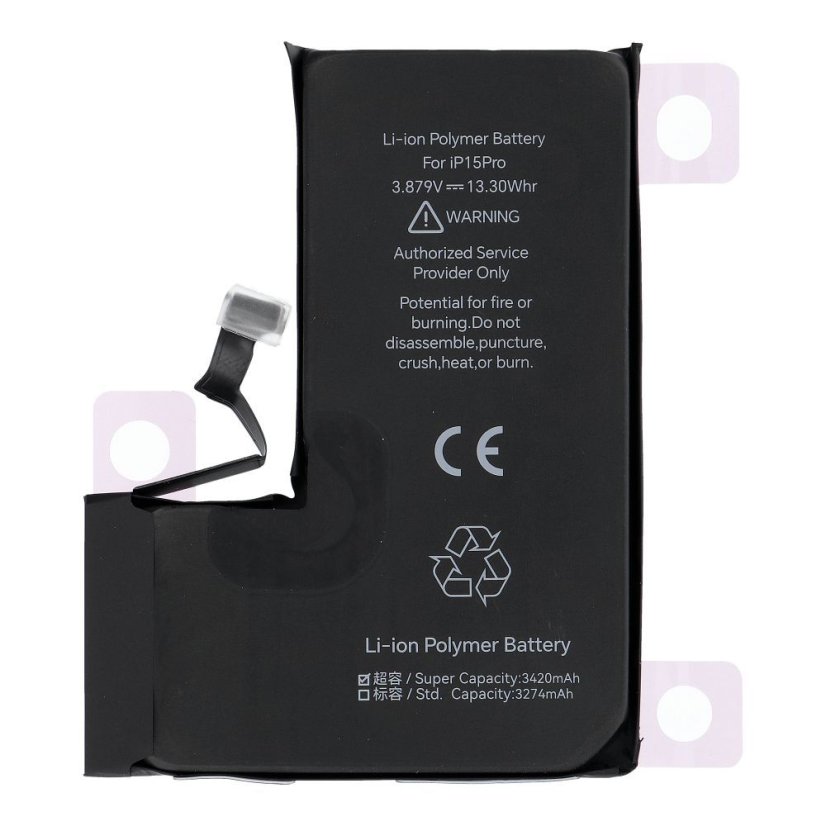 Akkumulátor Jcid Diagnosable Genuine Battery iPhone 15 Pro (High Capacity)