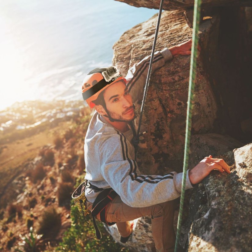 Tech-Protect Ga100 Head Mount Gopro / Dji Black