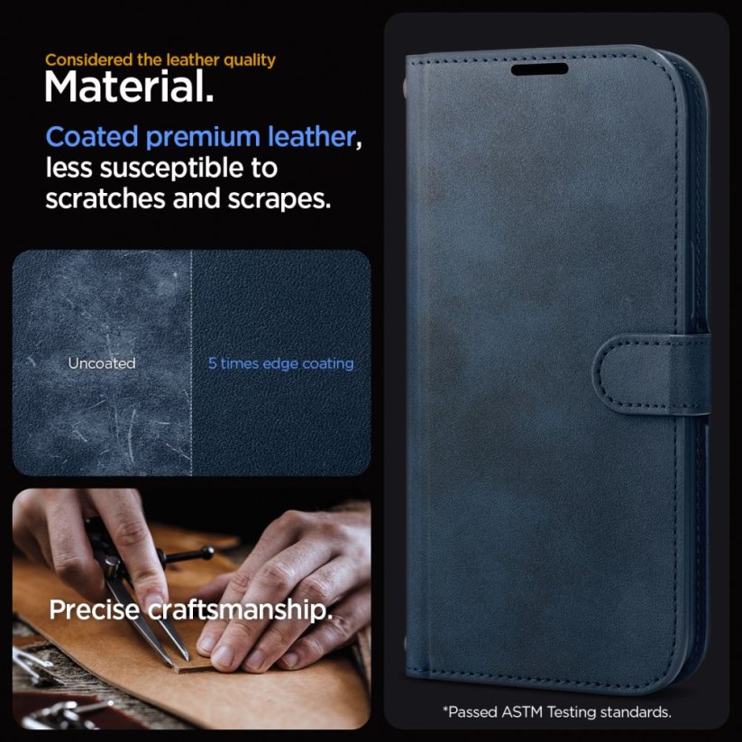 Kryt Spigen Wallet ”S” Pro iPhone 15 Pro Max Navy