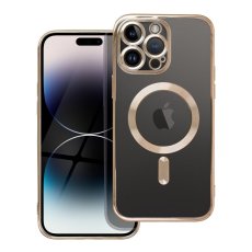 Kryt Case iPhone 14 Pro Max Electro Mag Cover s MagSafe Gold