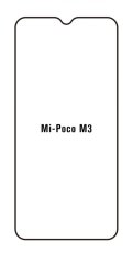 Hydrogel - ochranná fólia - Xiaomi Poco M3