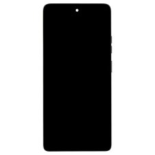 Motorola Moto G75 5G Displej s rámem Grey (Service Pack - originální díl)