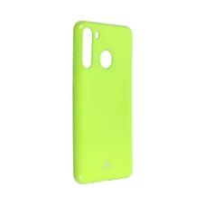 Kryt Jelly Case Mercury Samsung Galaxy A21 limetkově žlutý
