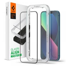 Ochranné tvrdené sklo Spigen Alm Glass Fc iPhone 13 Pro Max / 14 Plus Black