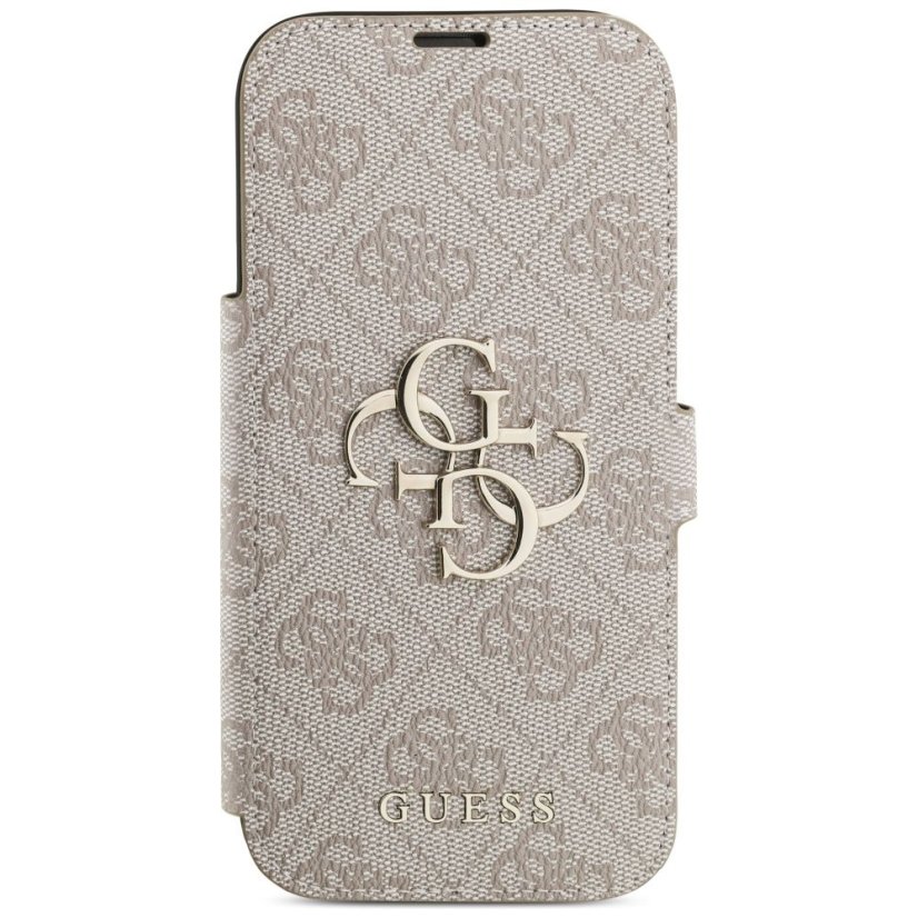 Kryt Guess Book Case iPhone 17 Pro Gubkp17L4Gmgpi (Pu 4G Metal Logo) Pink