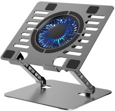 Cooling Stand Regulated Laptop Art P12 1 X USB A Led Aluminium