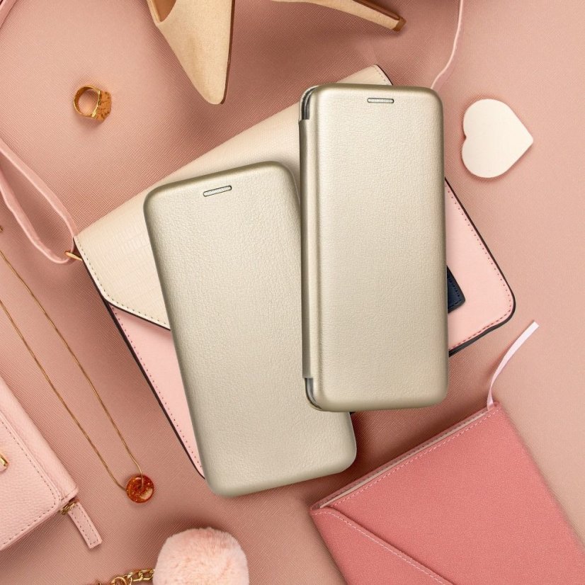 Kryt Book Forcell Elegance  Xiaomi POCO M4 Pro 5G  zlatý