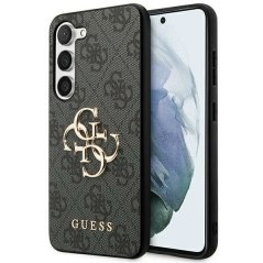 Kryt Guess Case Samsung Galaxy S24 Guhcs24S4Gmggr (Leather 4G Metal Logo) Black Kryt Guess Case Samsung Galaxy S24 Guhcs24S4Gmggr (Leather 4G Metal Logo) Black