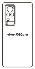 Hidrogél - hátsó védőfólia - Vivo X60 Pro