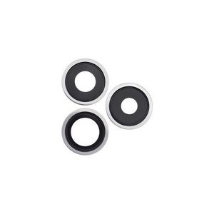 iPhone 13 Pro, 13 Pro Max - Csere hátsó kameraüveg kerettel (Starlight)