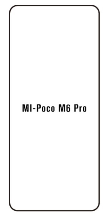 Hydrogel - ochranná fólia - Xiaomi Poco M6 Pro