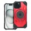 Kryt Armor Mag Cover Case s MagSafe iPhone 15 Red