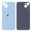 Apple iPhone 14 - Sklo zadného housingu so zväčšeným otvorom na kameru - Blue