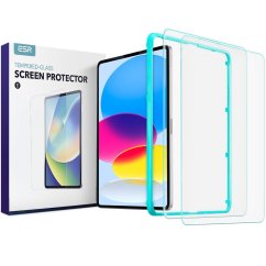 2ks v balení, set ochranných skiel ESR Tempered Glass 2-Pack iPad 10.9” 10 / 2022 / 11” 11 / 2025 Clear