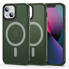 Kryt Tech-Protect Magmat Magsafe iPhone 13 mini Matte Green Kryt Tech-Protect Magmat Magsafe iPhone 13 mini Matte Green