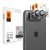 Spigen Optik Pro Glas.Tr EZ Fit kameravédő üveg iPhone Duo Night Sky hátlapi kamerához, 2 db-os csomag