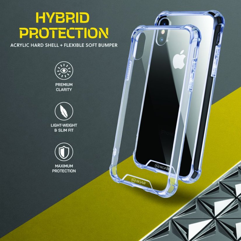 Kryt Roar Case Armor Xiaomi Redmi 13C / Poco C65 Priesvitný