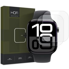 Hydrogel fólia Hydrogelova fólia Hofi Anti-Spy Tvrdená Fólia Pro+ 2-Pack Apple Watch 10 / 11 (46 mm) Clear