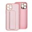 Kryt Leather Case Kickstand iPhone 11 Pink