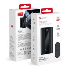 Powerbanka Forcell F-Energy P20K2 Energo Powerbank Pd Qc3.0 3A 22,5W 20000 mAh Black Powerbanka Forcell F-Energy P20K2 Energo Powerbank Pd Qc3.0 3A 22,5W 20000 mAh Black